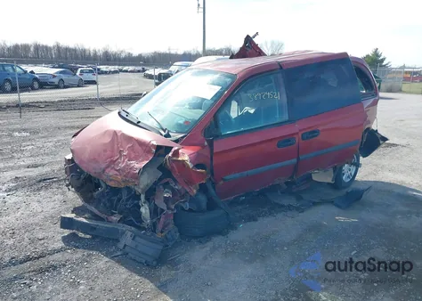 2007 Dodge Caravan Se из США, поврежденный, VIN 1D4GP25R37B101886